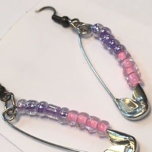 Safety Pin Earrings